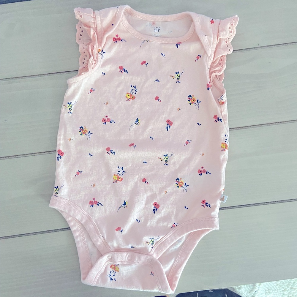 Gap Floral Onesie